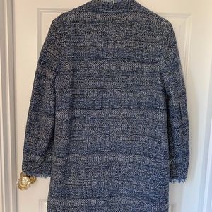 J. McLaughlin Jackets & Coats - J. McLaughlin Modern Denim Blue Tweed Coat J. McLaughlin Jackets & Coats - J. McLaughlin Modern Denim Blue Tweed Coat